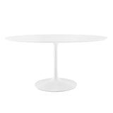 Modway - Lippa 60" Oval Wood Top Dining Table - EEI-1121