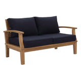 Modway - Marina Outdoor Patio Teak Loveseat - EEI-1144