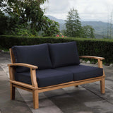 Modway - Marina Outdoor Patio Teak Loveseat - EEI-1144