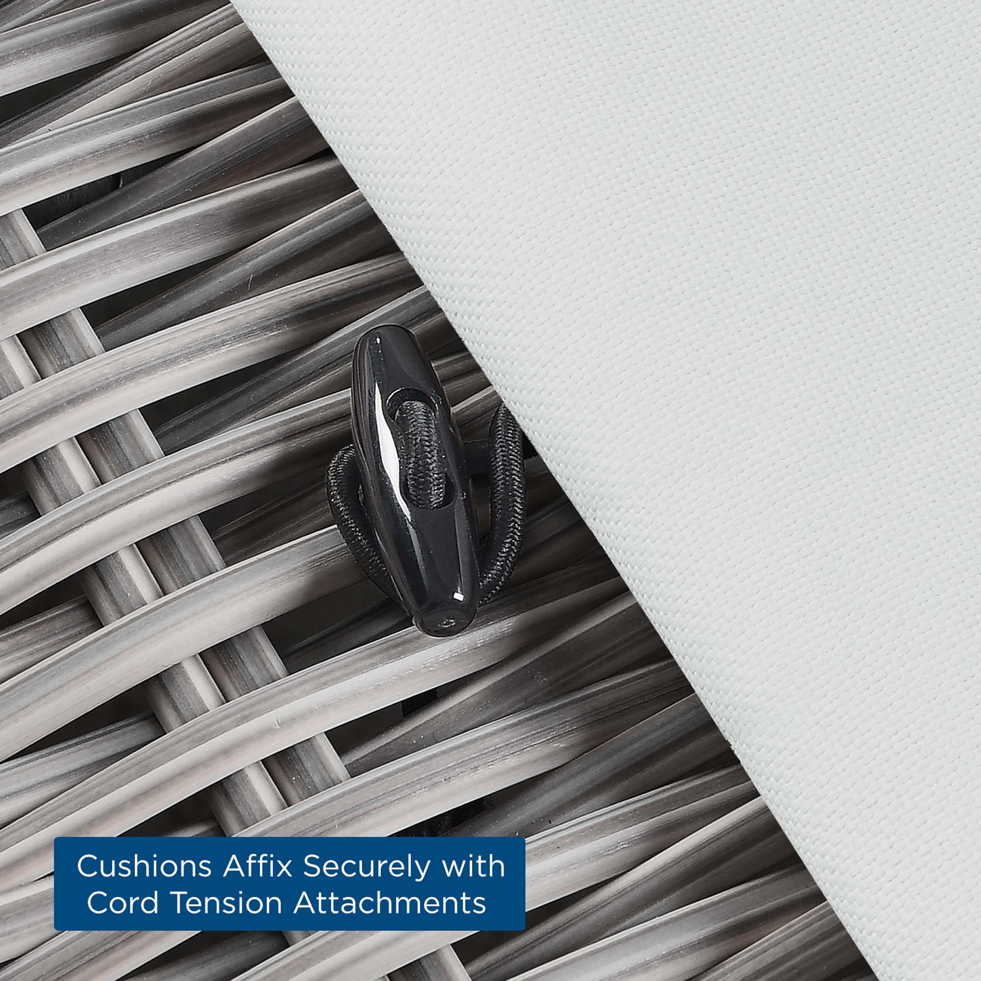 Modway - Conway 5-Piece Outdoor Patio Wicker Rattan Furniture Set