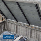 Modway - Conway 5-Piece Outdoor Patio Wicker Rattan Furniture Set