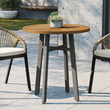 Modway - Meadow Outdoor Patio Teak Wood Dining Table - Natural Taupe EEI-5312-NAT-TAU