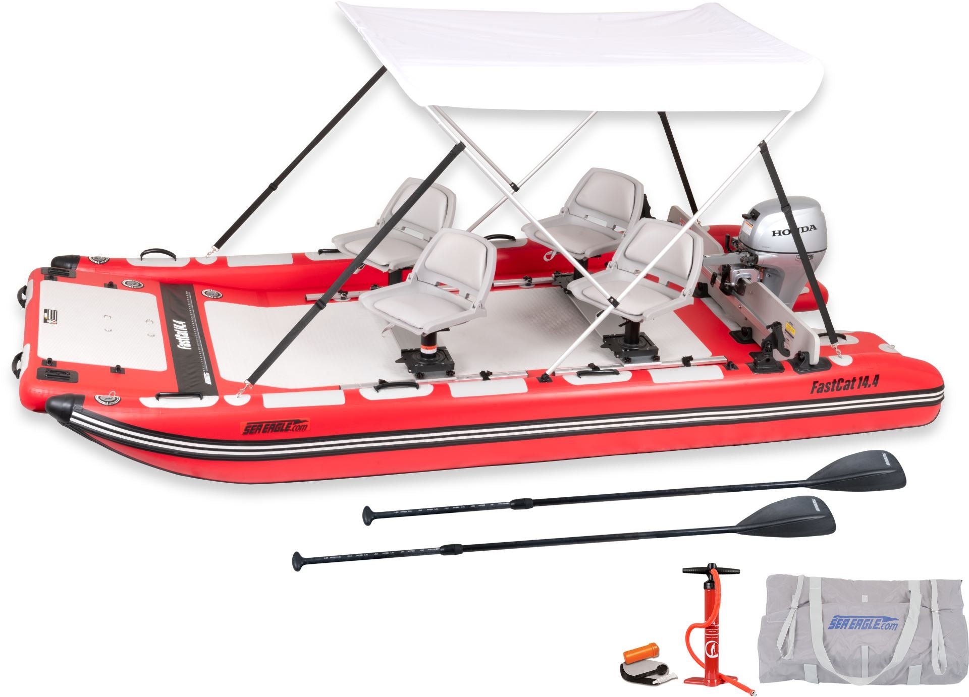 FastCat14™ Catamaran Inflatable Boat - Honda Motor Package