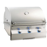Fire Magic - Aurora A660I 30-Inch Built-In Natural Gas Grill With Analog Thermometer - A660I-7EAN