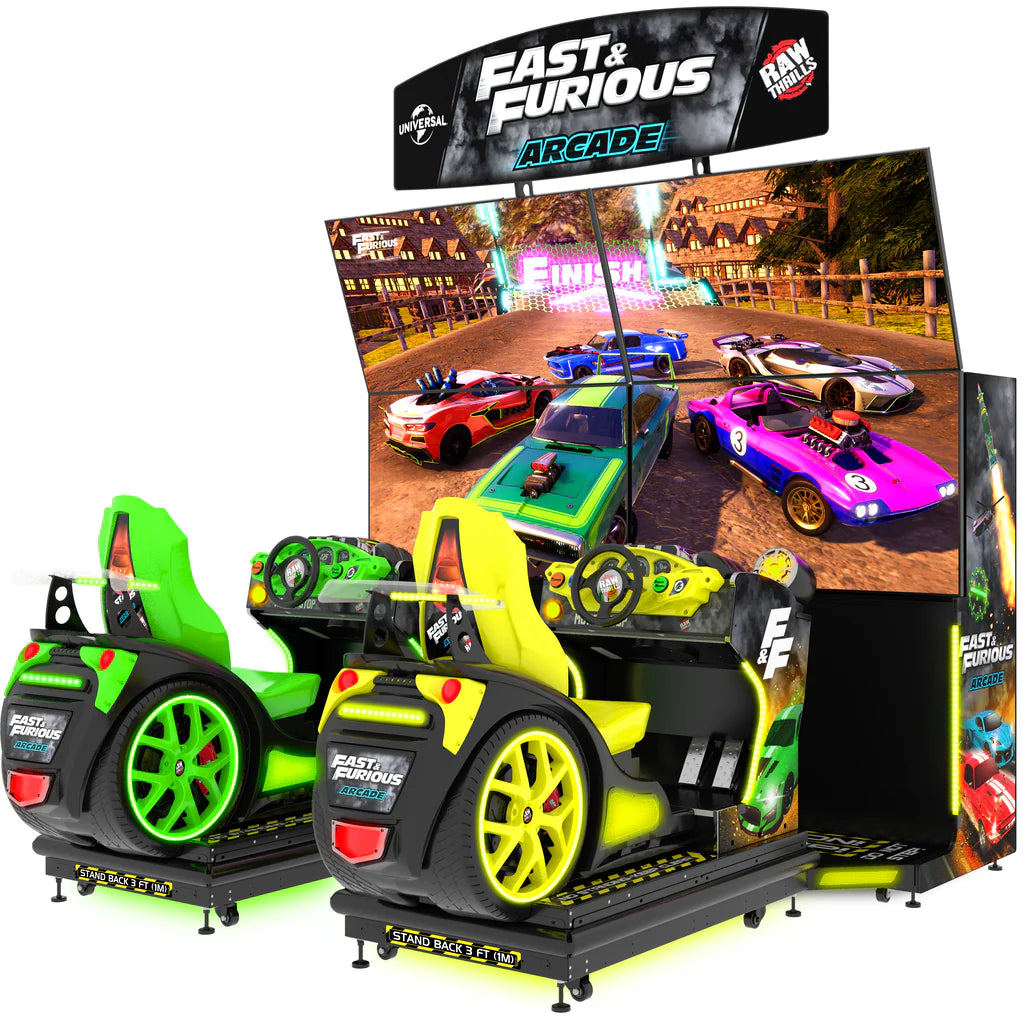 Raw Thrills - Fast & Furious Arcade Game - 028425N