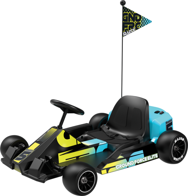 Razor | Ground Force Elite - Black/Blue (ISTA) With Up to 14 mph Max Speed | 25143407