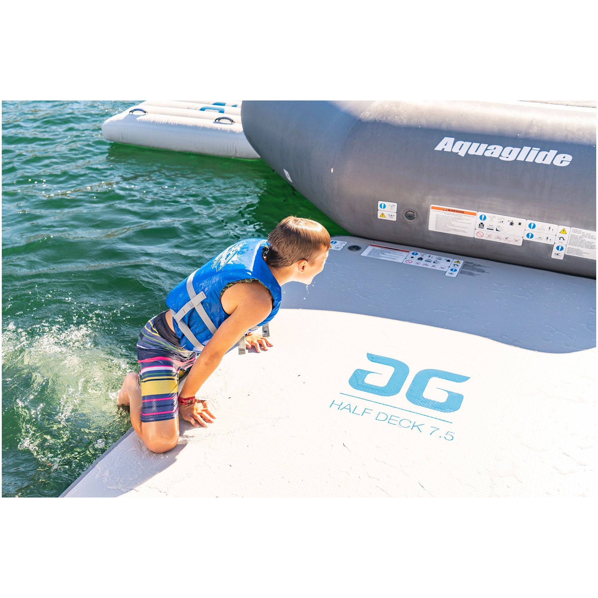 Aquaglide - Half Deck 7.5 - Water Trampoline Attachments - 585221132