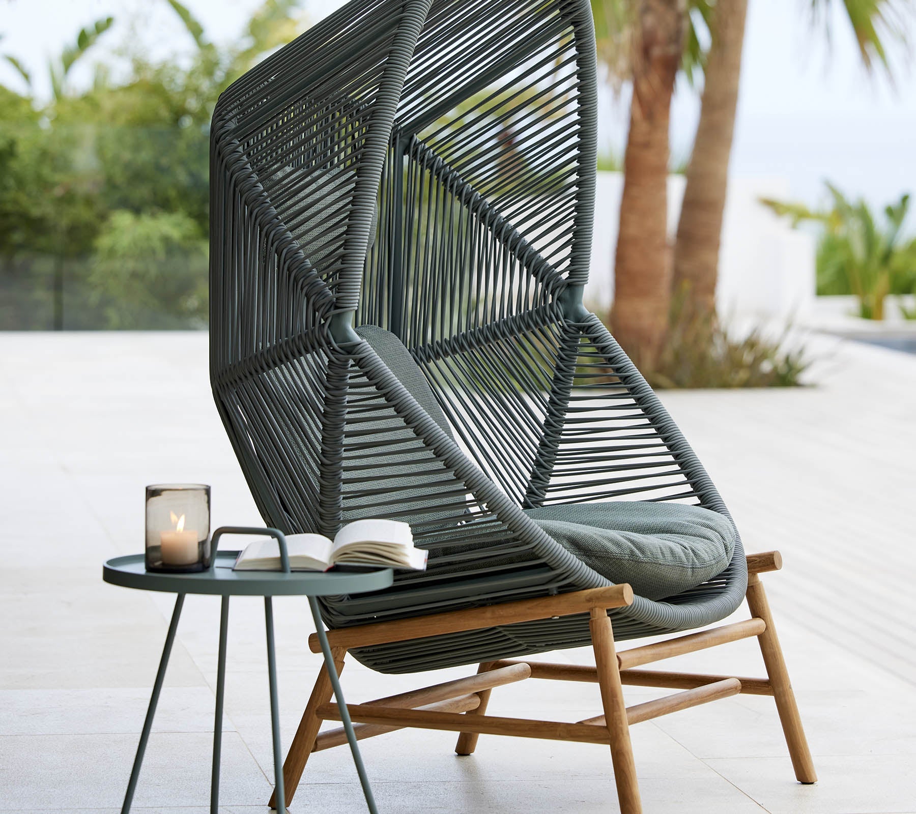 Cane-line - Neck cushion, Hive highback chair - 54700NCY15X