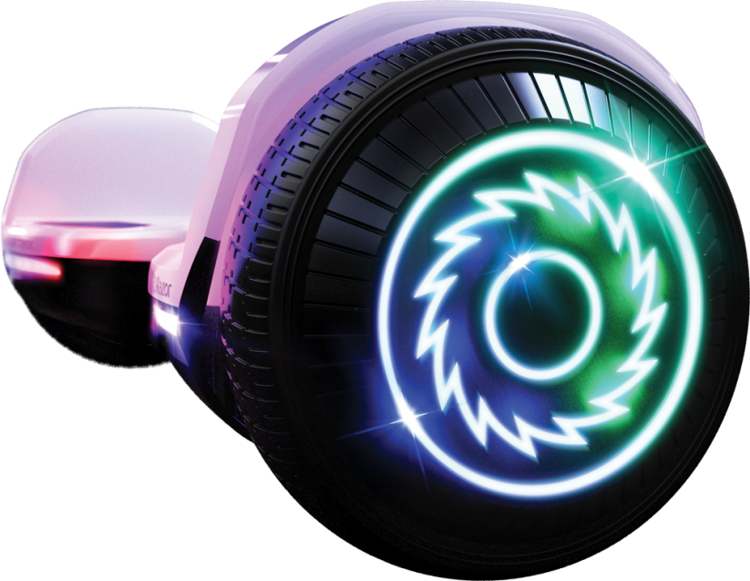 Razor Hovertrax X Ray Clear With Up to 9 mph 14.5 km h Max Speed Recreation Outfitters