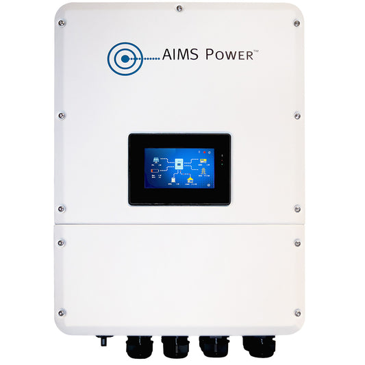 Aims Power - 9600 Watt Split Phase Hybrid inverter - 100-500VDC Hybrid - PIHY9600