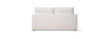 RST Brands - Arwine 70-inch Native Linen Square Arm Sofa - Native Linen White