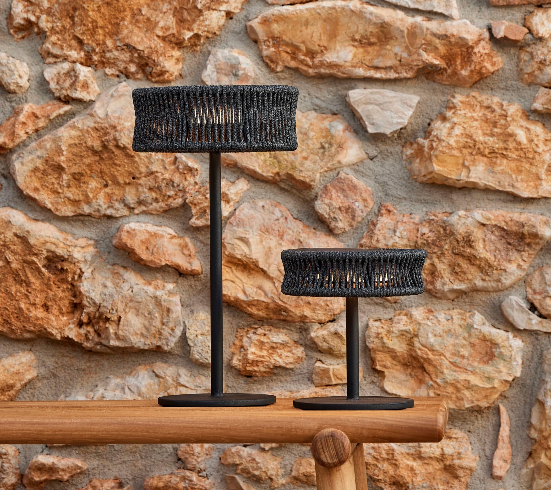 Cane-Line - Illusion table lamp, medium