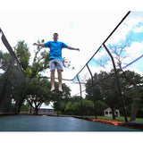 Jumpking - Jumpking 16' Rectangle Backyard Trampoline with Safety Enclosure - JKRC1016HEC3V2
