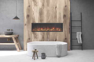 Modern Flames - Landscape Pro Slim 55" Built-In Linear Fireplace, Electric - LPS-5614V2