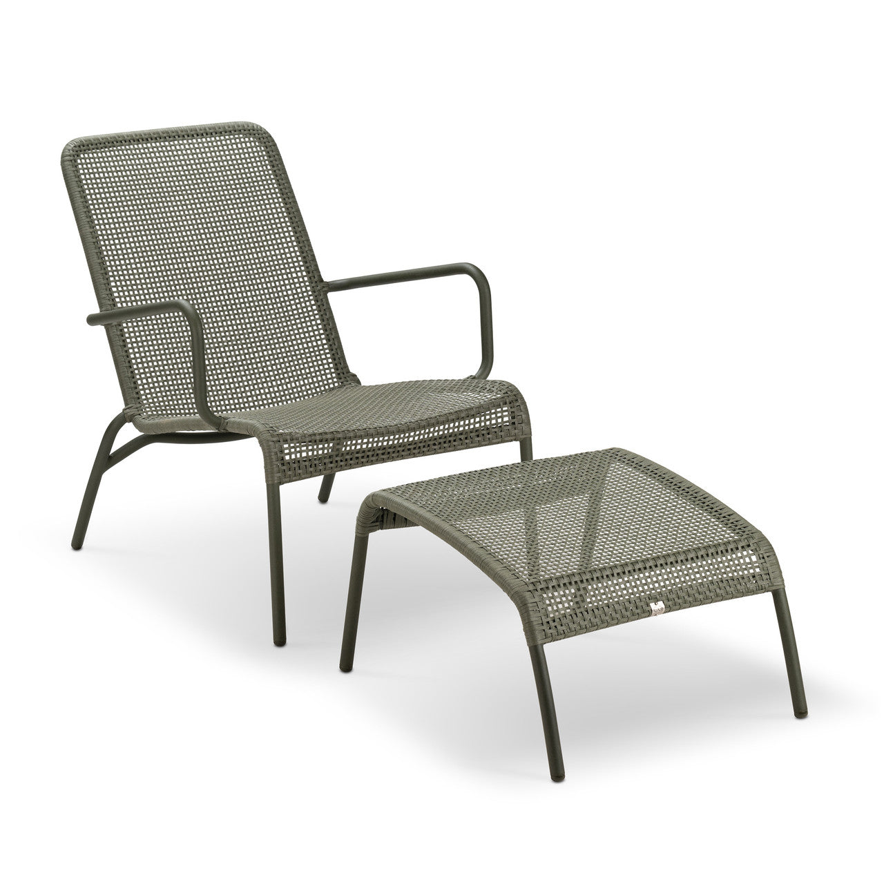CO9 Design - Ludlow Lounge Chair w/ Ottoman, Moss