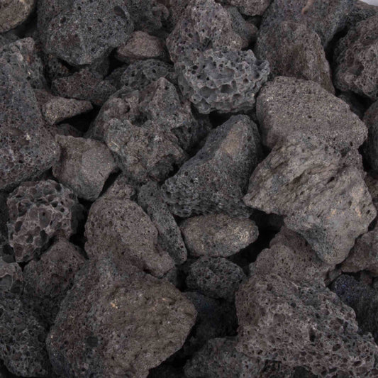 The Outdoor Plus - Lava Chunks - 1/2" to 1" (1 CF) Bag 50lbs - OPT-PL-50