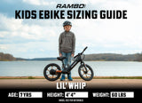 Rambo Electric Bikes - LIL' WHIP 3.0 - Matte Black