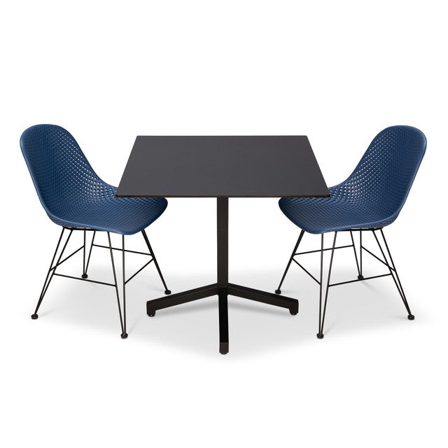 CO9 Design - Madi Side Chair, Navy - Set of 2 - MD14NAVY-2