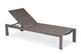 CO2 Design - Montauk Sling Chaise Lounge, Dark Taupe