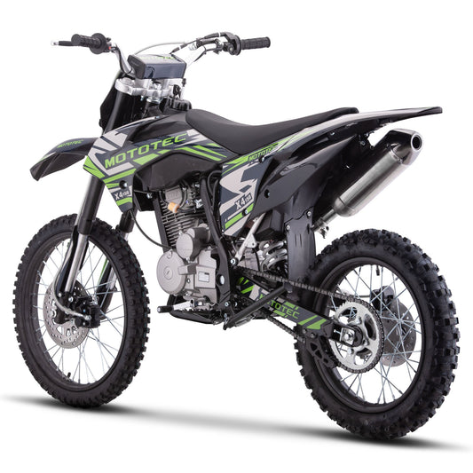 MotoTec - MotoTec X4 150cc 4-Stroke Gas Dirt Bike Black | MT-DB-X4-150cc_Black