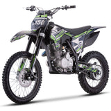 MotoTec - MotoTec X4 150cc 4-Stroke Gas Dirt Bike Black | MT-DB-X4-150cc_Black