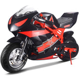 MotoTec - MotoTec Gas Pocket Bike GT 49cc 2-Stroke Red | MT-Gas-GT_Red