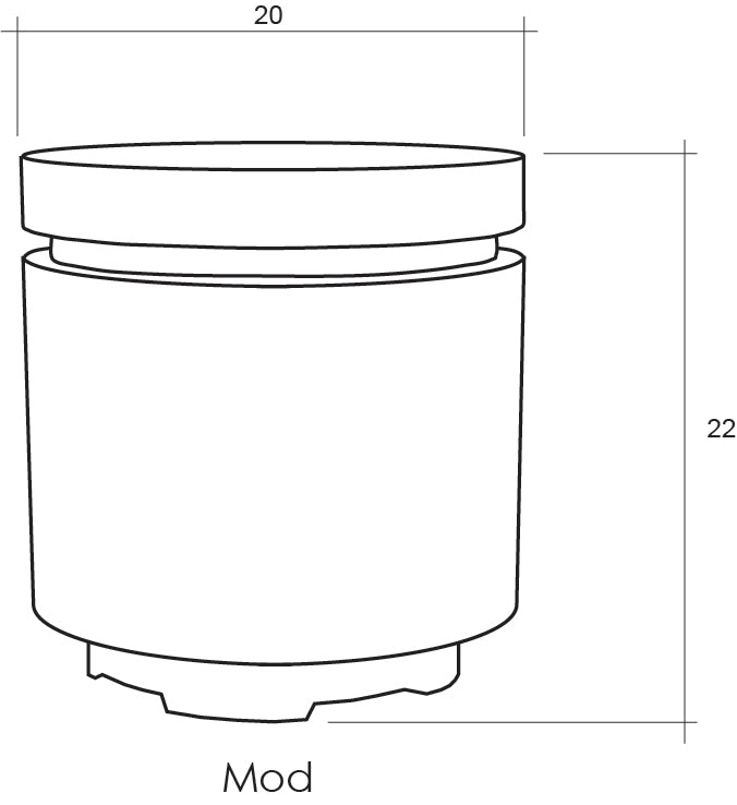 Prism Hardscapes - 20" Mod Round Propane Tank Enclosure