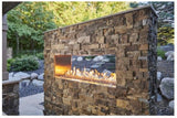 Outdoor Greatroom - 72" Linear Ready-to-Finish See-Through Gas Fireplace with DSI Control - LP | 	RSTL-72DLP