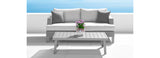 RST Brands - Portofino® Sling 71in Sunbrella® Outdoor Sofa & Coffee Table | OP-ACRSOF71T-PORIV