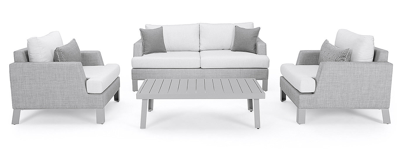 RST Brands - Portofino® Sling 4 Piece Sunbrella® Outdoor Modular Seating Group | OP-ALSCSG4-PORIV