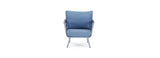 RST Brands - Vera™ 4 Piece Sunbrella® Outdoor Seating Set - Newport Blue