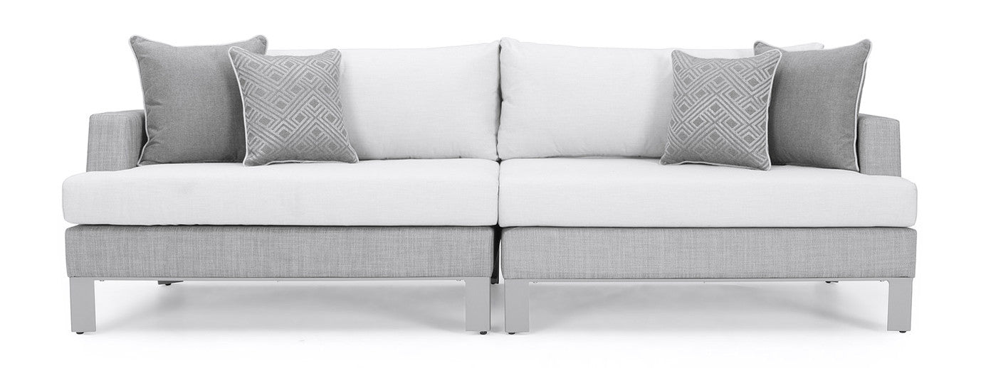 RST Brands - Portofino® Sling 8 Piece Sunbrella® Outdoor Deep Seating Set | OP-ALSS8-PORIV