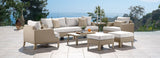 RST Brands - Portofino® Sling 8 Piece Sunbrella® Outdoor Deep Seating Set | OP-ALSS8-PORIV
