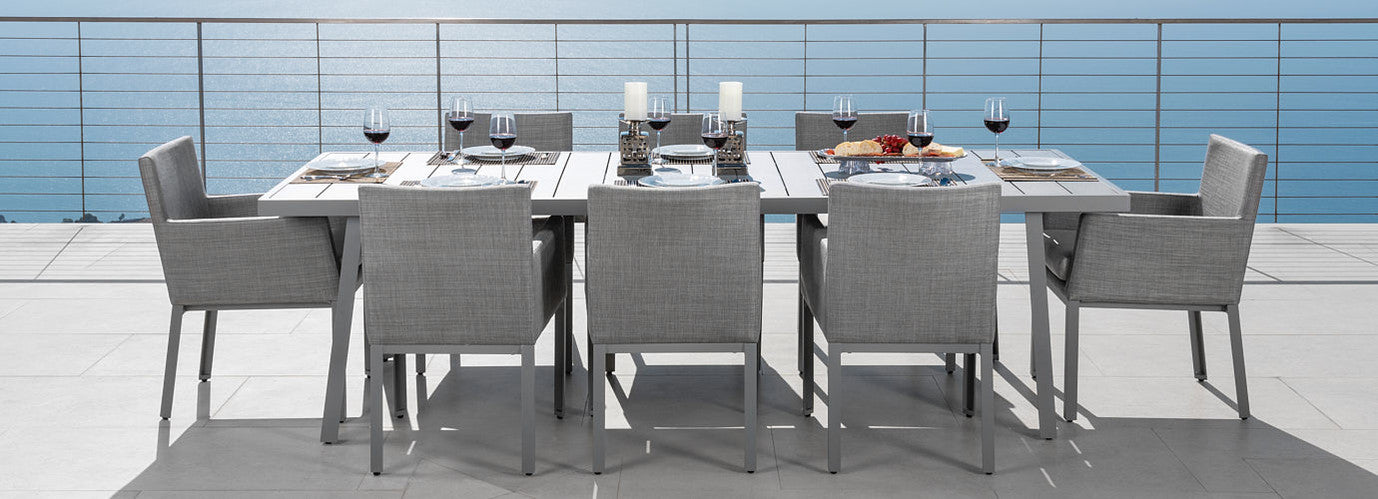 RST Brands - Portofino® Sling 9 Piece Dining Set | OP-ALTS9-PORIV