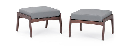 RST Brands - Vaughn™ Set of 2 Sunbrella® Outdoor Club Ottomans | OP-AWCLBOTTO-VGHN