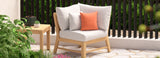 RST Brands - Kooper™ Sunbrella® Outdoor Corner Chair | OP-AWCOR-KPR