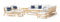 RST Brands - Kooper™ 11 Piece Sunbrella® Outdoor Estate Collection | OP-AWEC11-KPR