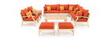 RST Brands - Kooper™ 11 Piece Sunbrella® Outdoor Estate Collection | OP-AWEC11-KPR