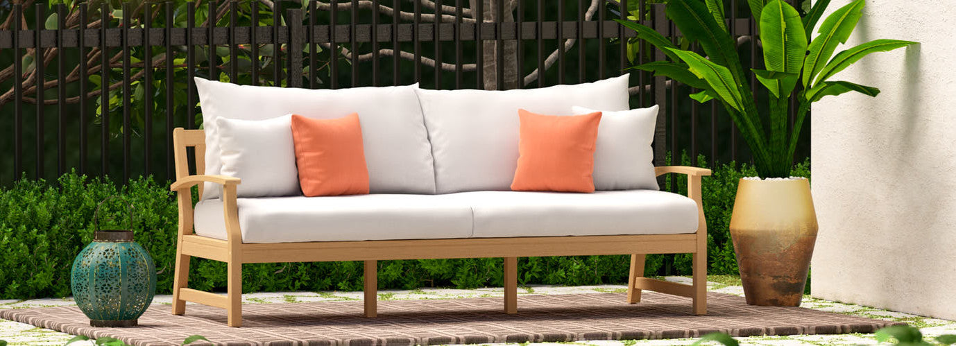 RST Brands - Kooper™ 76in Sunbrella® Outdoor Sofa | OP-AWSOF76-KPR