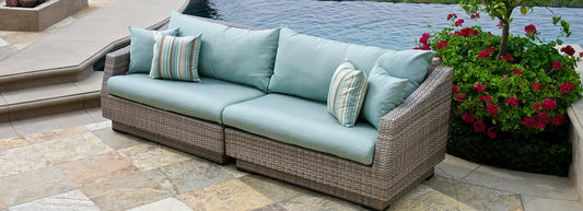 RST Brands - Modular Outdoor 96in Sofa Back Cushion