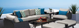 RST Brands - Portofino® Casual 88in Sofa Left Base Cushion