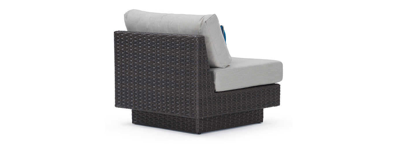 RST Brand - Portofino® Repose Sunbrella® Outdoor Armless Chair | OP-PEAC1-PORVII