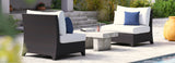 RST Brands - Deco™ Set of 2 Sunbrella® Outdoor Armless Chairs | OP-PEAC2