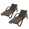 RST Brands - Deco™ Set of 2 Outdoor Chaise Lounges | OP-PEAL-DEC-2E-K
