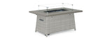 RST Brands - Portofino® Casual 50x32 Powder-coated Aluminum Fire Table | OP-PECFT5032-PORV
