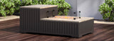 RST Brands - Portofino® Comfort 56x31 Stone Fire Pit Table | OP-PECFT5631-PORIII