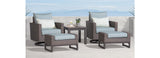 RST Brands - Milea™ 5 Piece Sunbrella® Outdoor Club Seating Set | OP-PECLB5M-MIL