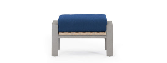 RST - Portofino® Repose Set of 2 Sunbrella® Outdoor Club Ottomans - Laguna Blue