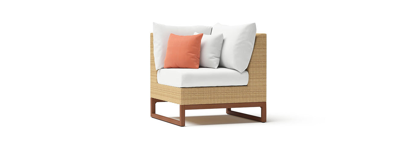RST Brands - Mili™ Sunbrella® Outdoor Corner Chair | OP-PECOR-MIL