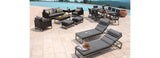 RST Brands - Milo™ Espresso 18 Piece Sunbrella® Outdoor Estate Set